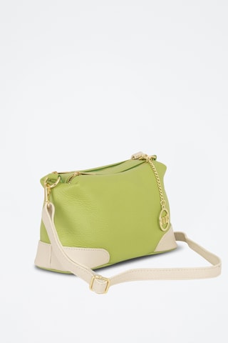 Sac bandoulière en cuir - Vert
