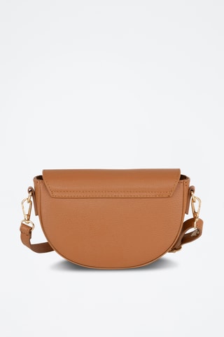 Sac bandoulière en cuir Azario - Marron