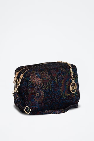 Sac bandoulière en cuir Zamagna - Noir