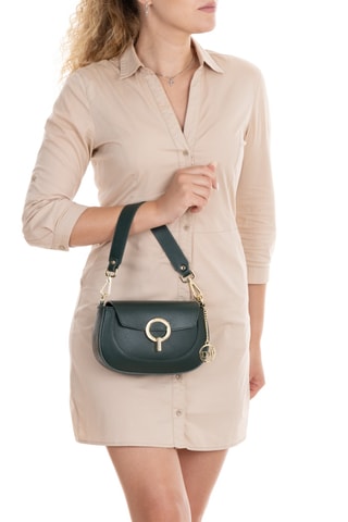 Sac à main en cuir Ceresio - Vert