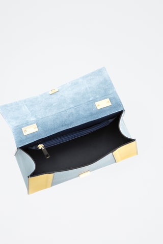 Sac à main en cuir Livenza - Bleu