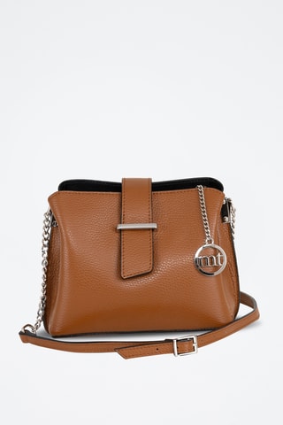 Sac bandoulière en cuir Frascati - Marron