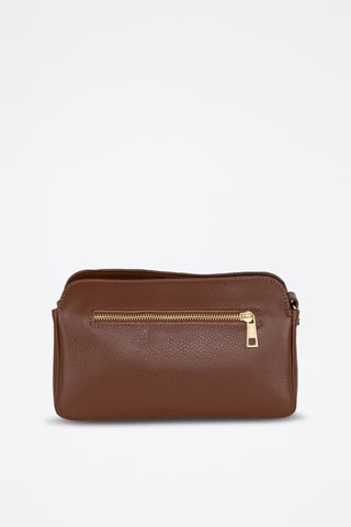 Sac bandoulière en cuir Venosta - Marron