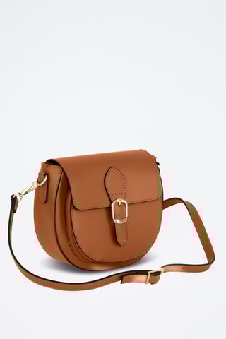 Sac bandoulière en cuir Abano - Marron