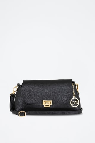 Sac bandoulière en cuir Berbera - Noir