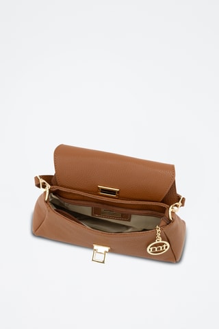 Sac bandoulière en cuir Berbera - Marron