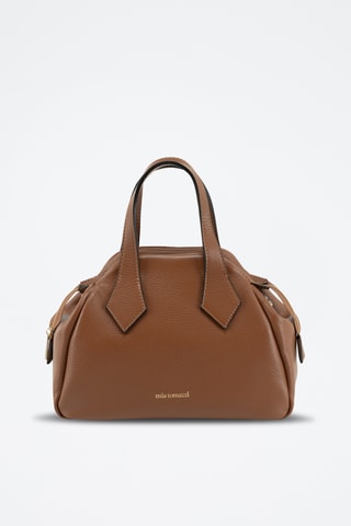 Sac à main en cuir Venosta - Marron