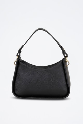 Sac porté épaule en cuir Venosta - Noir