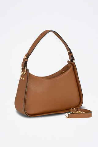 Borsa a spalla in pelle Venosta - Marrone