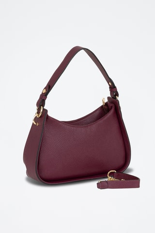 Borsa a spalla in pelle Venosta - Rosso