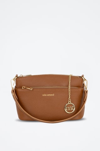 Sac bandoulière en cuir Bardolino - Marron