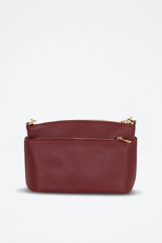 Sac bandoulière en cuir Bardolino - Rouge