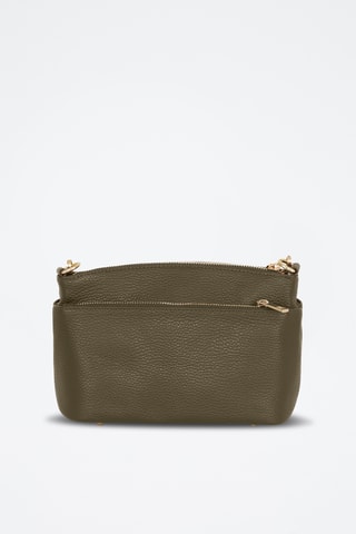 Sac bandoulière en cuir Bardolino - Vert