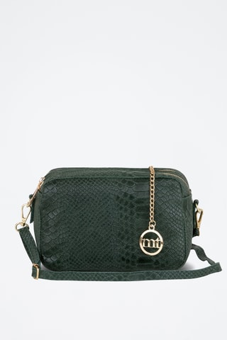 Sac bandoulière en cuir - Vert