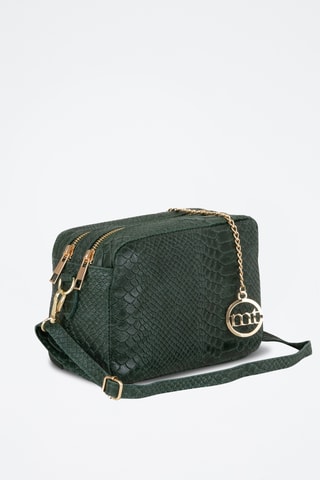 Sac bandoulière en cuir - Vert