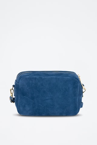 Sac bandoulière en nubuck Vittadini - Bleu