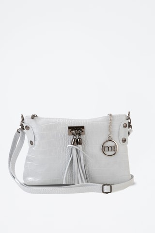 Sac bandoulière en cuir Abano - Blanc