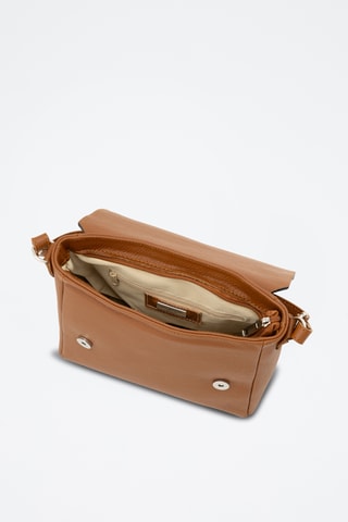 Sac bandoulière en cuir Zanzur - Marron