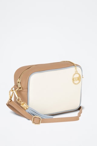 Sac bandoulière en cuir Venosta - Beige
