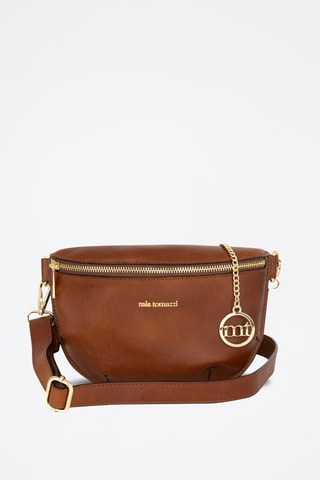 Sac banane en cuir Eginardo - Marron