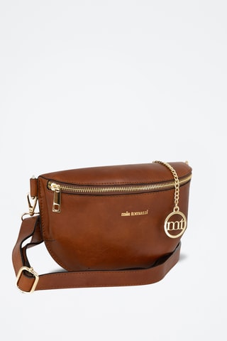 Sac banane en cuir Eginardo - Marron