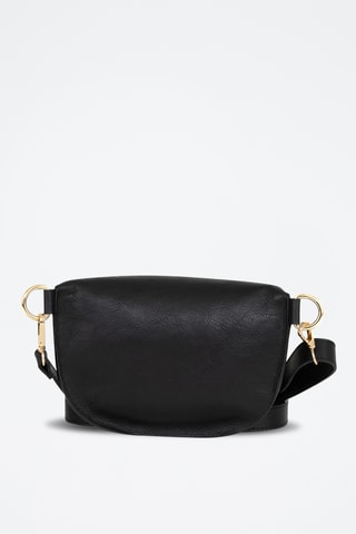Sac banane en cuir Eginardo - Noir