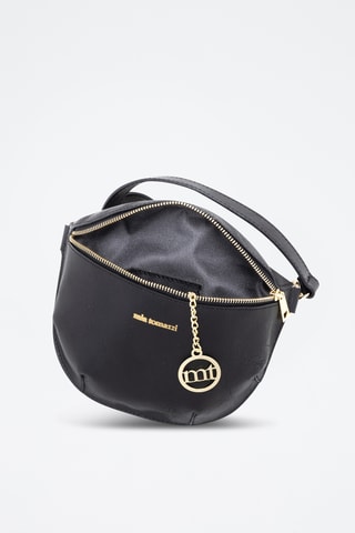 Sac banane en cuir Eginardo - Noir