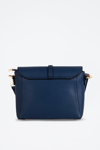 Sac bandoulière en cuir Abano - Bleu