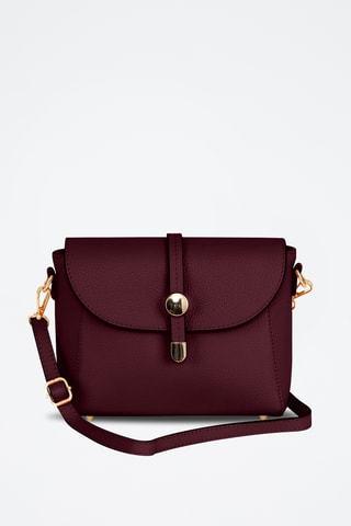 Sac bandoulière en cuir Abano - Rouge