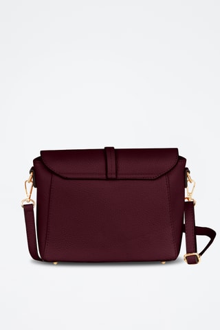 Sac bandoulière en cuir Abano - Rouge