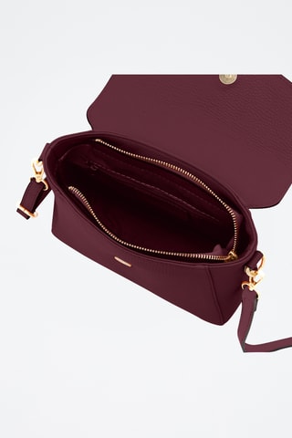 Sac bandoulière en cuir Abano - Rouge