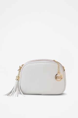 Sac bandoulière en cuir Gradisca - Blanc