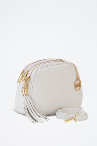 Sac bandoulière en cuir Gradisca - Blanc