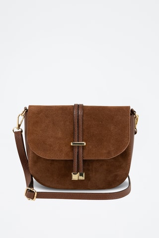 Sac à main en cuir Venosta - Marron