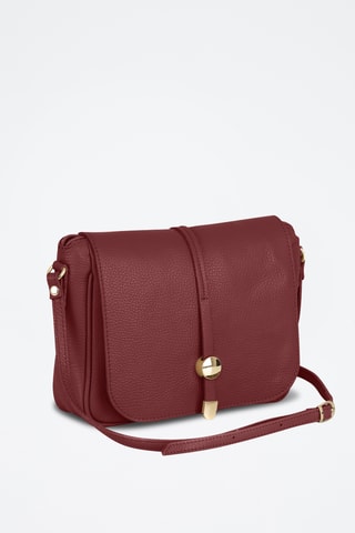 Sac bandoulière en cuir Monte Avella  - Rouge