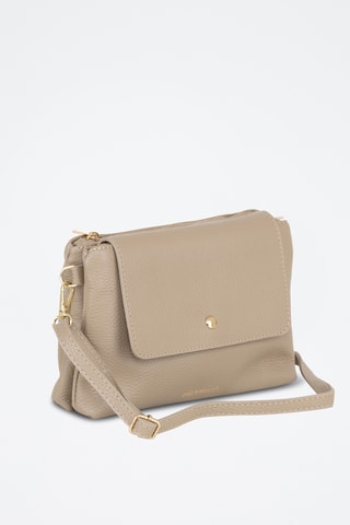 Sac bandoulière en cuir Fonzaso - Marron