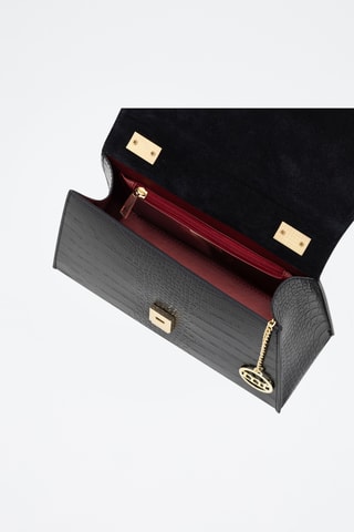 Sac à main en cuir Giacomo - Noir