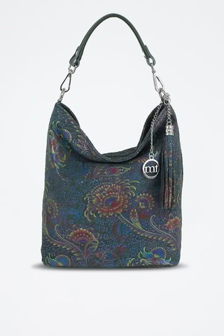 Sac à main en cuir Benaco - Vert