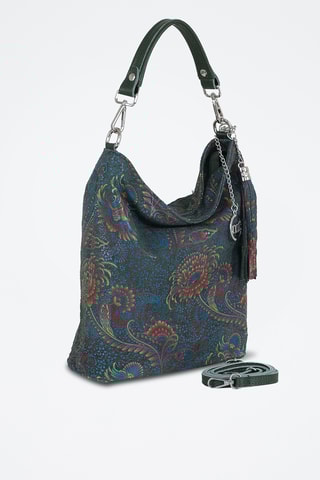 Sac à main en cuir Benaco - Vert