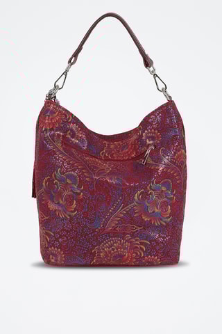 Sac à main en cuir Benaco - Rouge