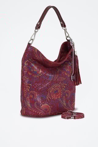 Sac à main en cuir Benaco - Rouge