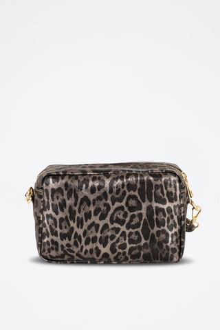 Sac bandoulière en cuir Caltanissetta - Taupe