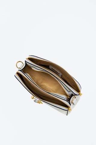 Sac bandoulière en cuir Certosa - Blanc