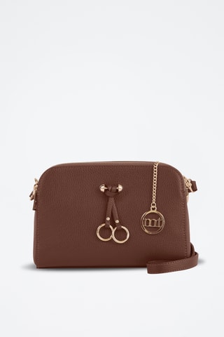 Sac bandoulière en cuir Certosa - Marron