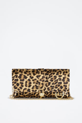 Sac bandoulière en cuir Balzaretti - Doré