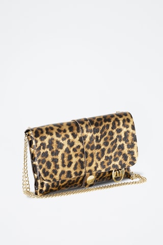 Sac bandoulière en cuir Balzaretti - Doré