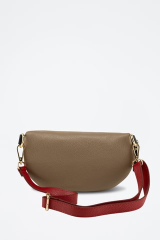 Sac bandoulière en cuir Perugino - Noir