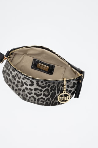 Sac bandoulière en cuir Perugino - Noir