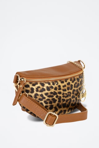 Sac bandoulière en cuir Perugino - Marron