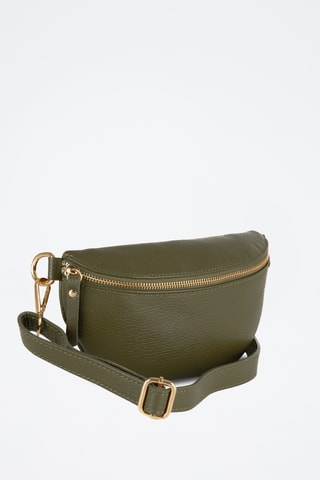 Sac bandoulière en cuir Perugino - Vert